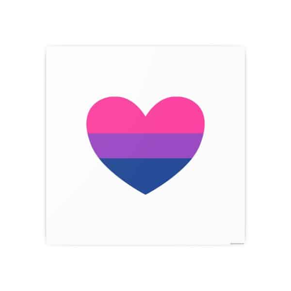 Bisexual Heart Photo Art Paper Posters - Image 55