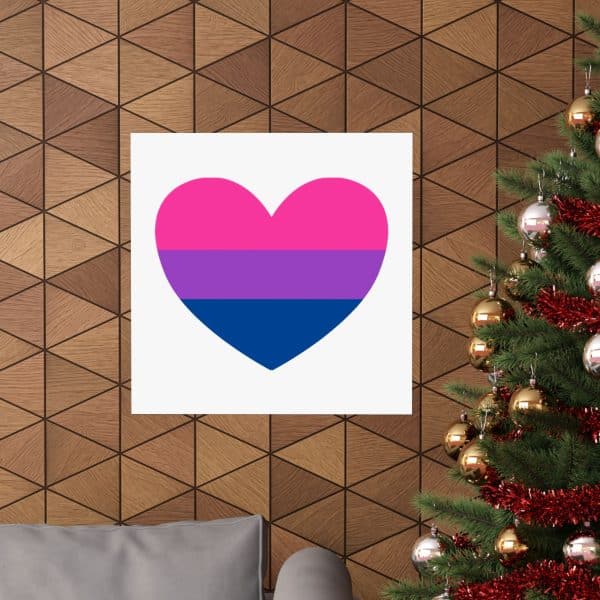 Bisexual Heart Matte Vertical Posters - Image 268