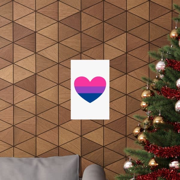 Bisexual Heart Matte Vertical Posters - Image 148