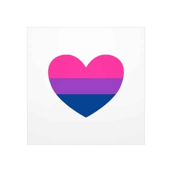 Bisexual Heart Foam Board - Image 61