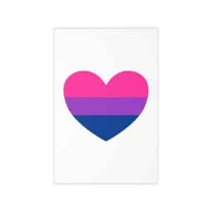 Bisexual Heart Wall Decals