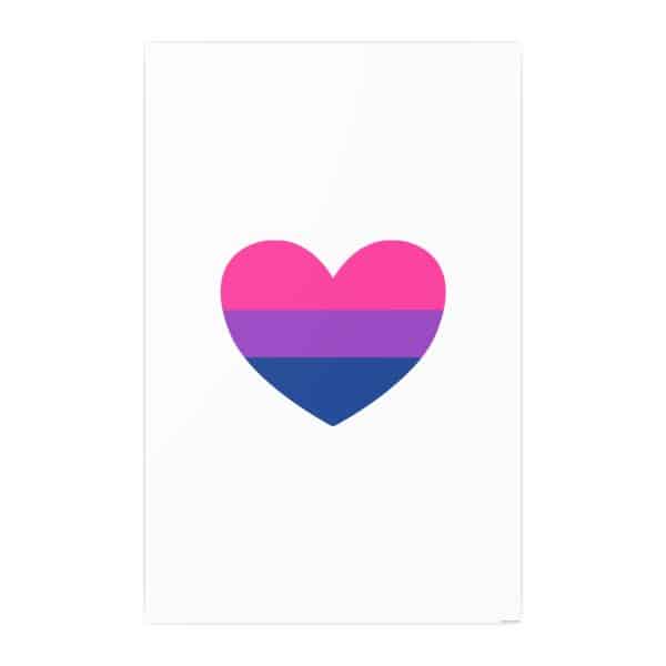 Bisexual Heart Photo Art Paper Posters - Image 139