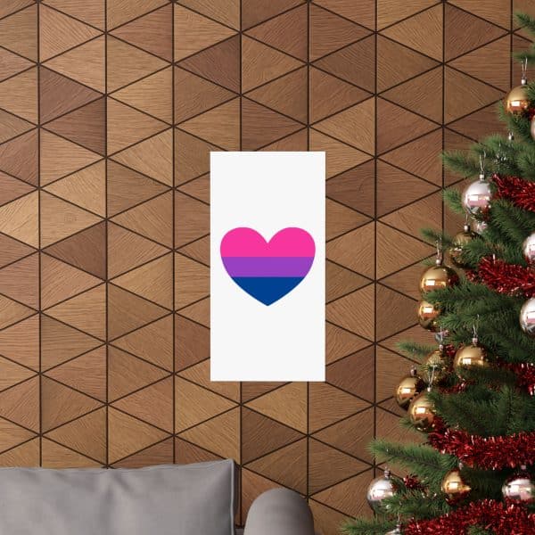Bisexual Heart Matte Vertical Posters - Image 156