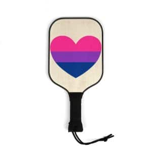 Bisexual Heart Pickleball Kit