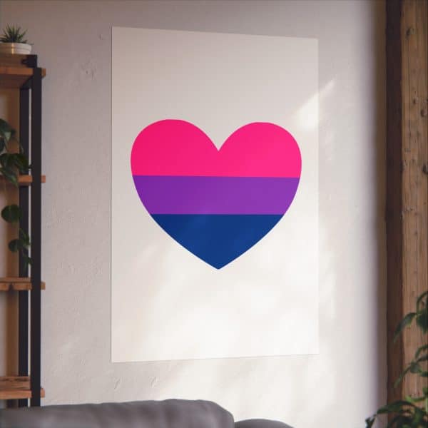 Bisexual Heart Fine Art Posters - Image 33
