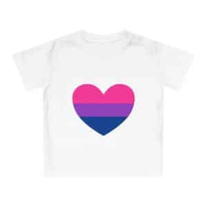 Bisexual Heart Baby T-Shirt