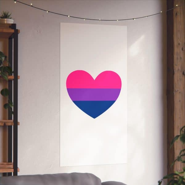 Bisexual Heart Matte Vertical Posters - Image 278
