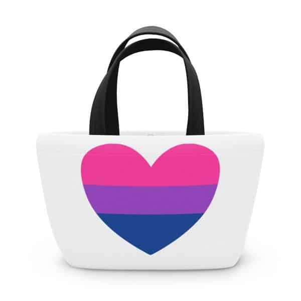 Bisexual Heart Lunch Bag