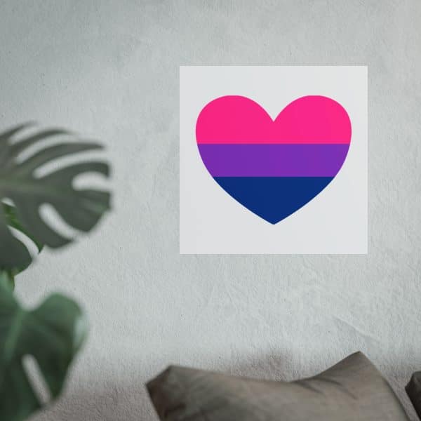 Bisexual Heart Fine Art Posters - Image 47