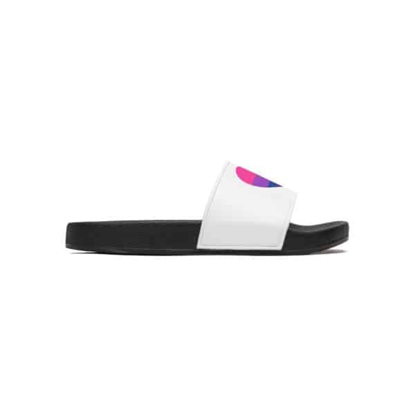 Bisexual Heart Men's Slide Sandals - Image 26