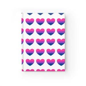 Bisexual Heart Journal - Ruled Line