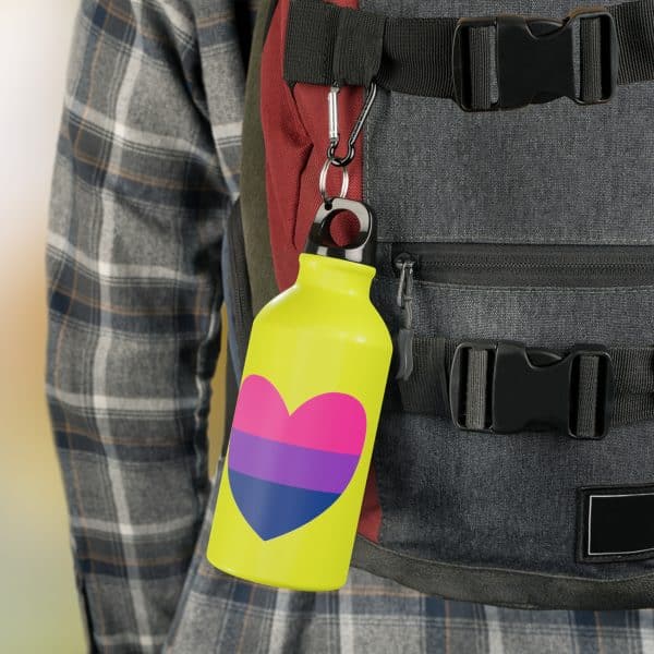 Bisexual Heart Oregon Sport Bottle - Image 42