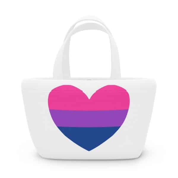 Bisexual Heart Lunch Bag - Image 8