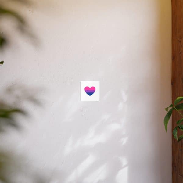 Bisexual Heart Photo Art Paper Posters - Image 44