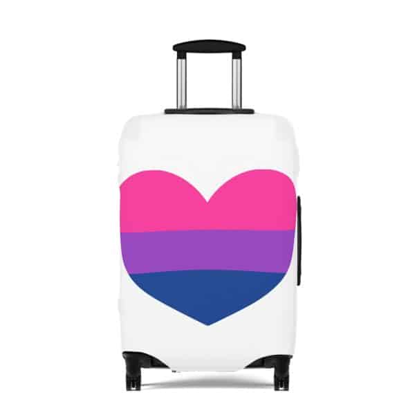 Bisexual Heart Luggage Cover - Image 6