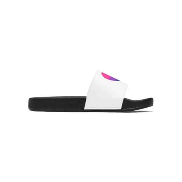 Bisexual Heart Men's Slide Sandals - Image 23