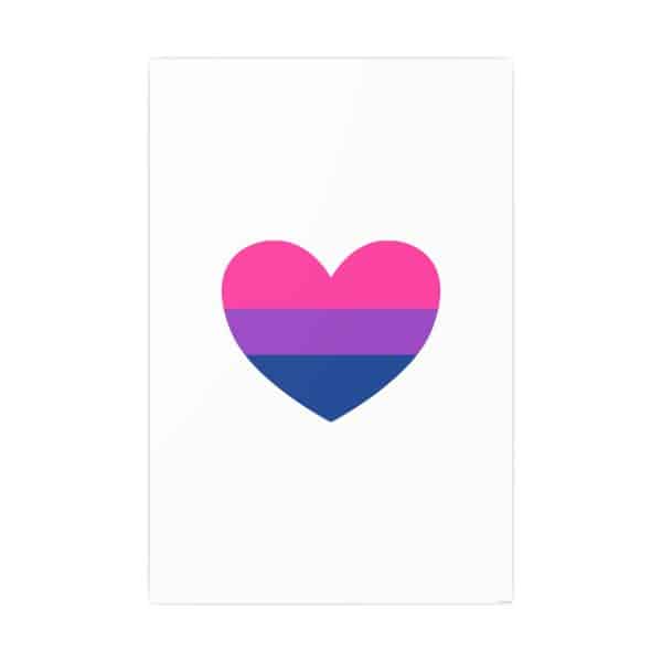 Bisexual Heart Photo Art Paper Posters - Image 103