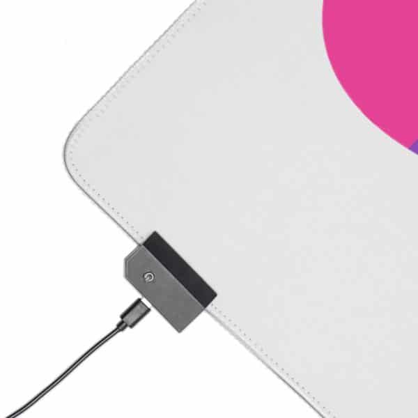 Bisexual Heart LED Gaming Mouse Pad - Image 24