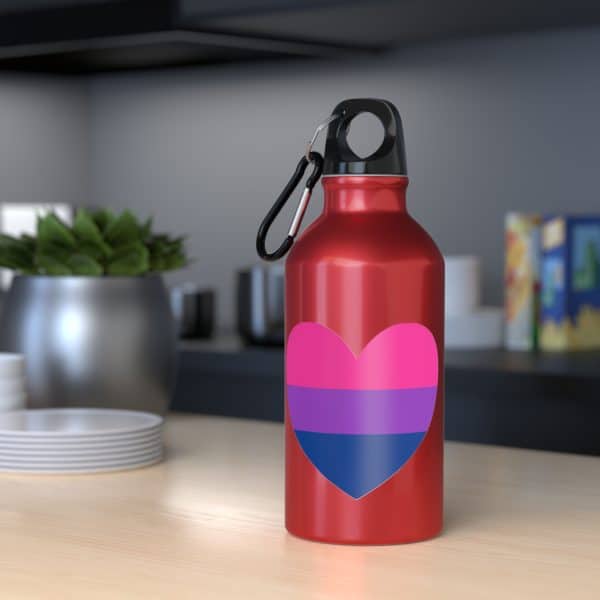 Bisexual Heart Oregon Sport Bottle - Image 20