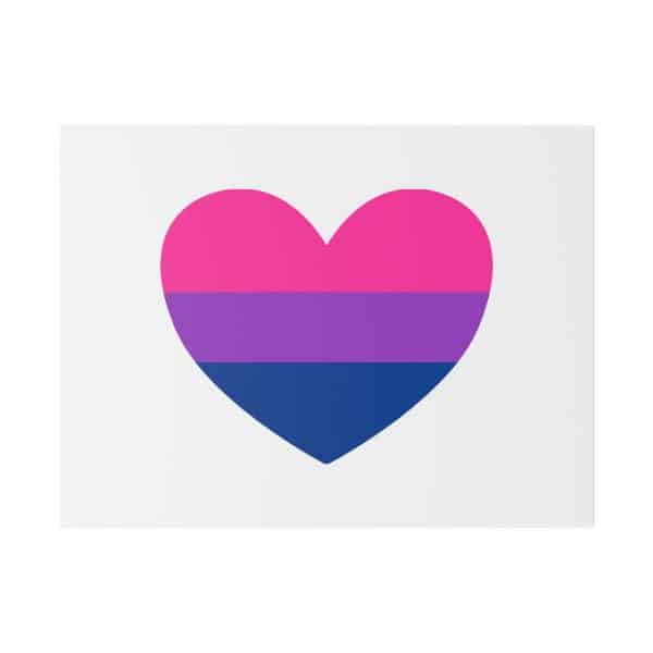 Bisexual Heart Matte Canvas, Stretched, 0.75" - Image 33
