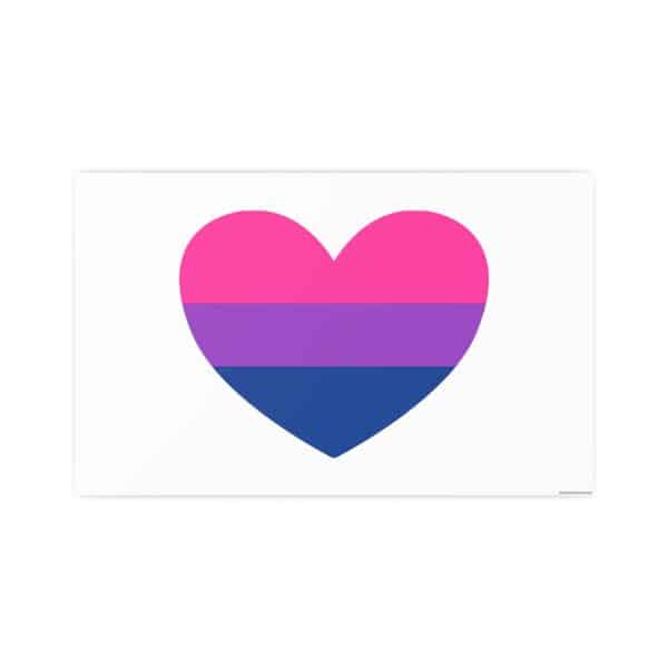 Bisexual Heart Photo Art Paper Posters - Image 121