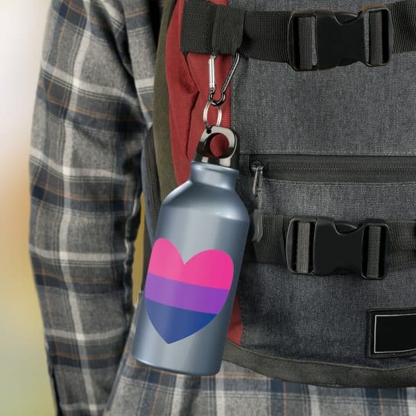 Bisexual Heart Oregon Sport Bottle - Image 56