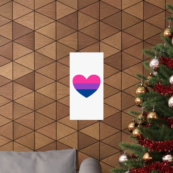 Bisexual Heart Matte Vertical Posters - Image 60