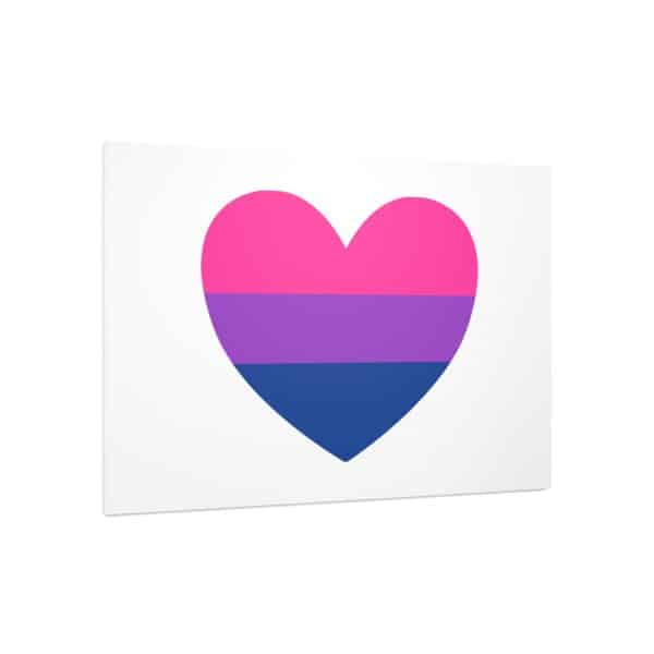 Bisexual Heart Foam Board - Image 74