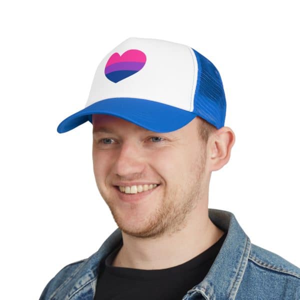 Bisexual Heart Mesh Cap - Image 14