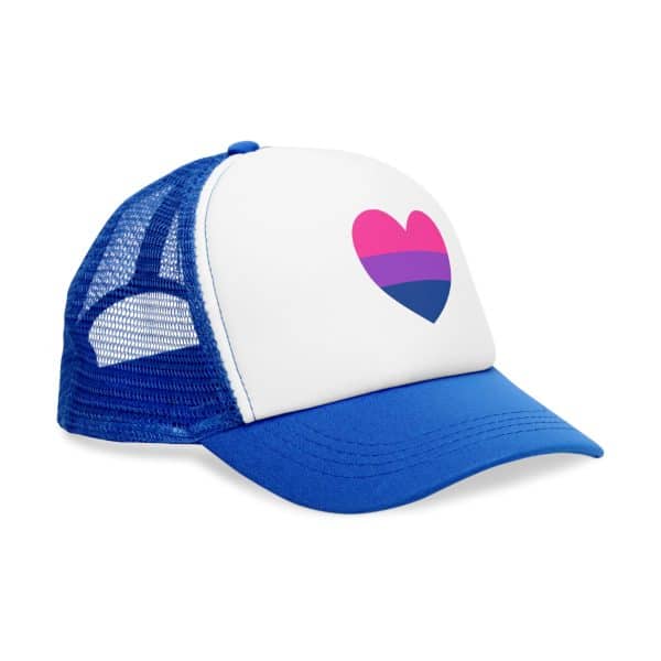 Bisexual Heart Mesh Cap - Image 12