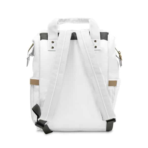 Bisexual Heart Multifunctional Diaper Backpack - Image 2