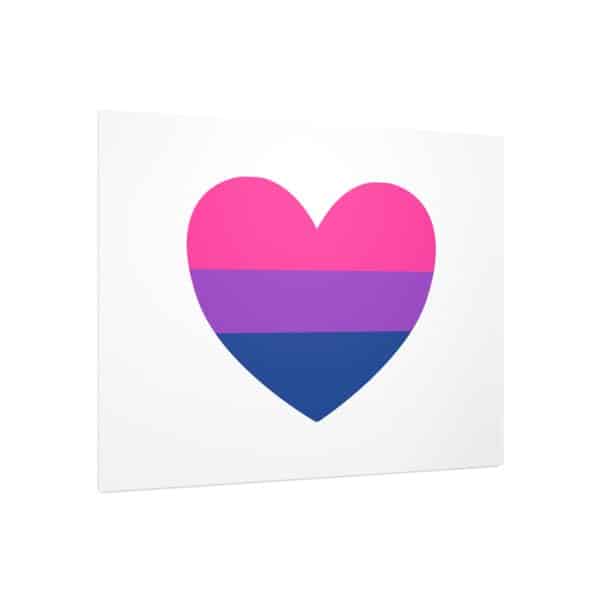 Bisexual Heart Foam Board - Image 18