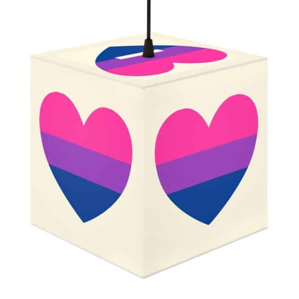 Bisexual Heart Light Cube Lamp - Image 12