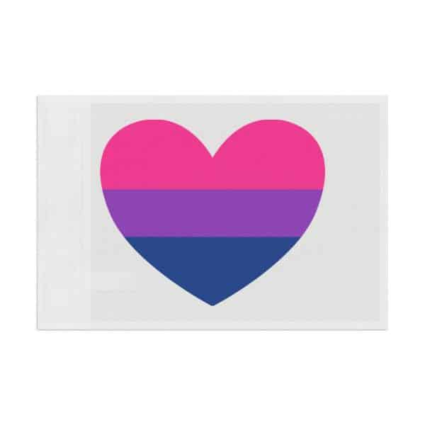 Bisexual Heart Flag