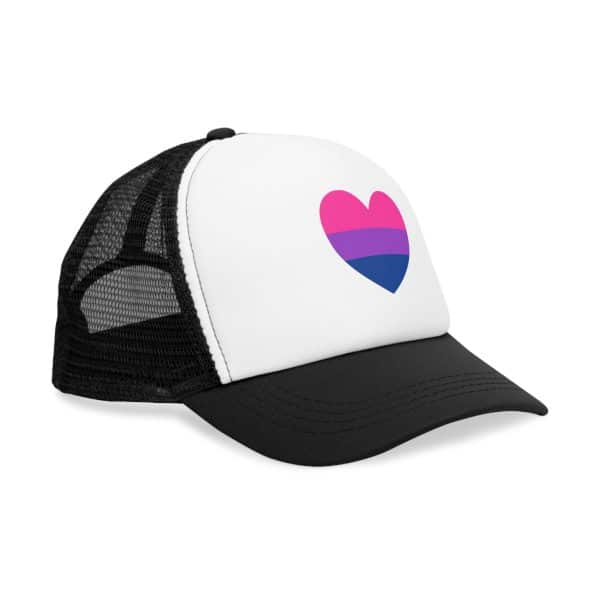 Bisexual Heart Mesh Cap - Image 2