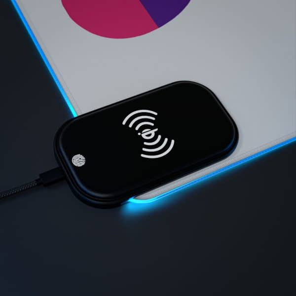 Bisexual Heart LED Gaming Mouse Pad, Wireless Charging - Image 7