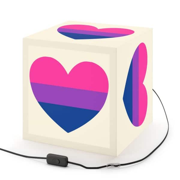 Bisexual Heart Light Cube Lamp - Image 19