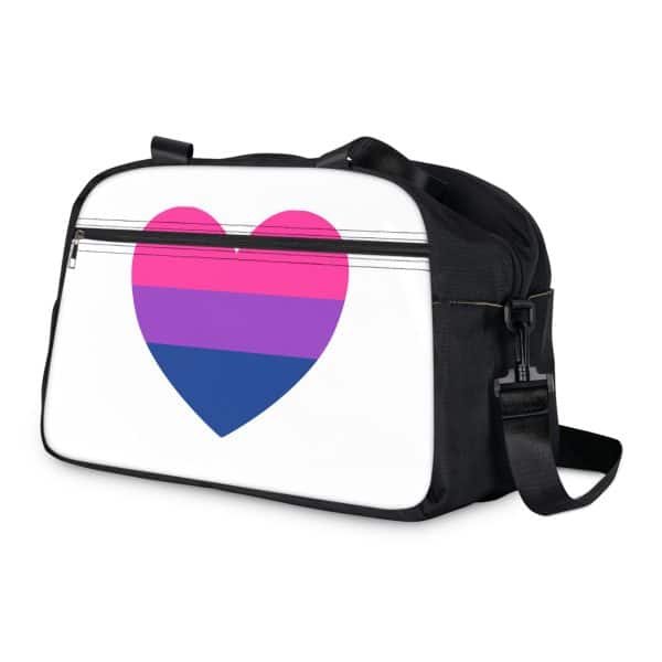Bisexual Heart Fitness Handbag - Image 4
