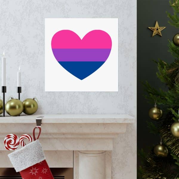 Bisexual Heart Matte Vertical Posters - Image 111