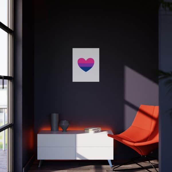 Bisexual Heart Foam Board - Image 48