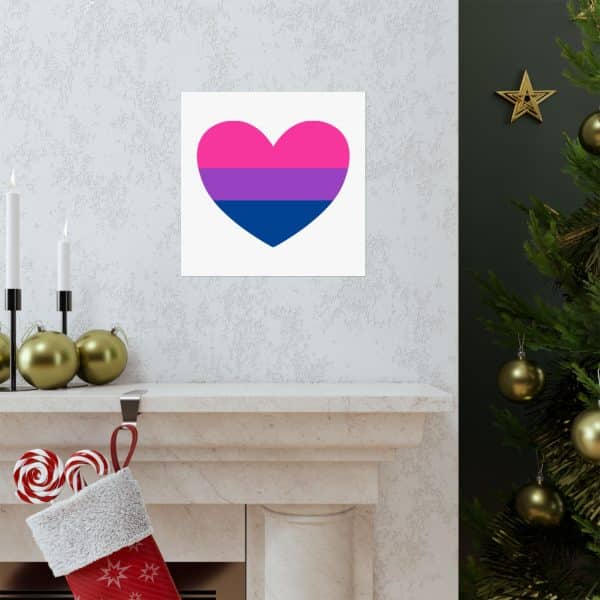 Bisexual Heart Matte Vertical Posters - Image 167