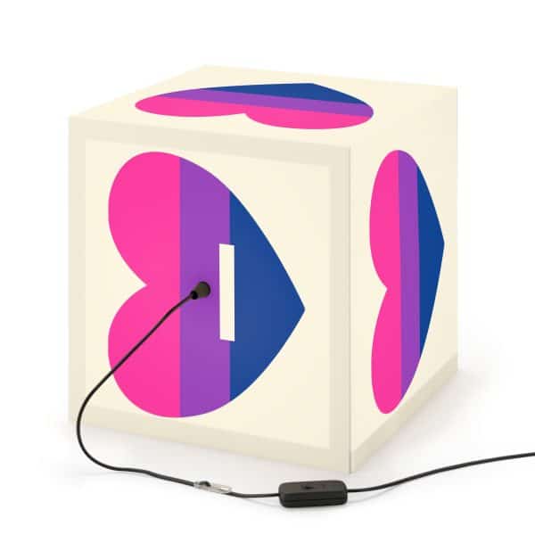 Bisexual Heart Light Cube Lamp - Image 18