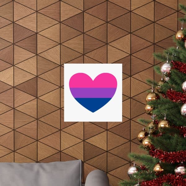 Bisexual Heart Matte Vertical Posters - Image 108