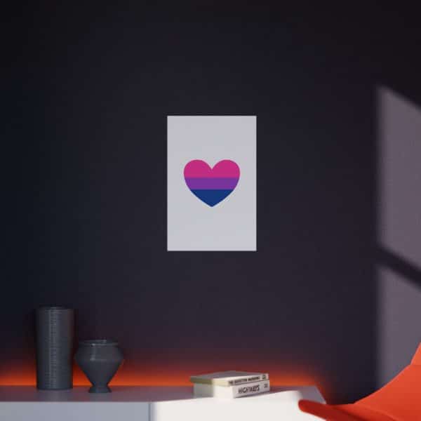 Bisexual Heart Foam Board - Image 44