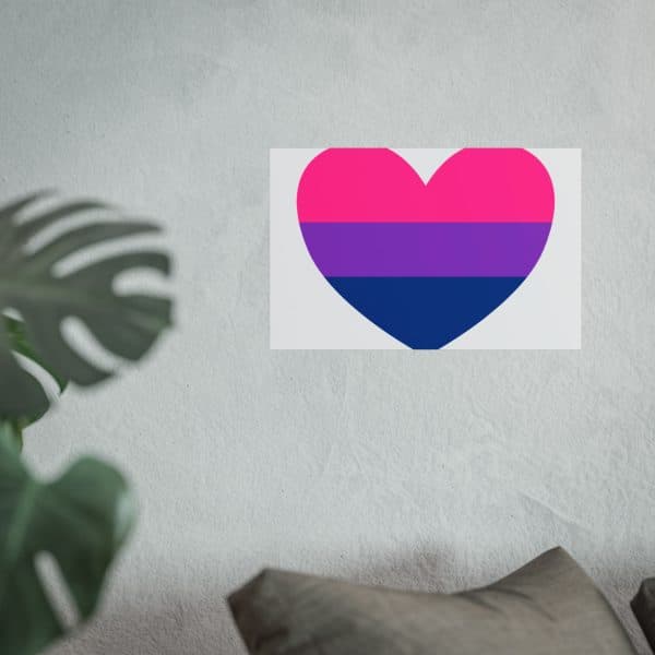 Bisexual Heart Fine Art Posters - Image 83