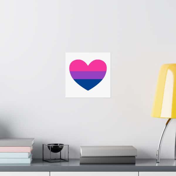 Bisexual Heart Matte Vertical Posters - Image 104