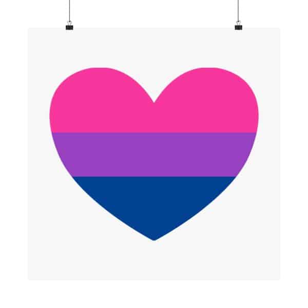 Bisexual Heart Matte Vertical Posters - Image 265