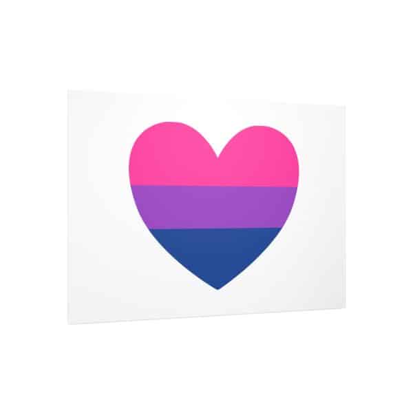 Bisexual Heart Foam Board - Image 26