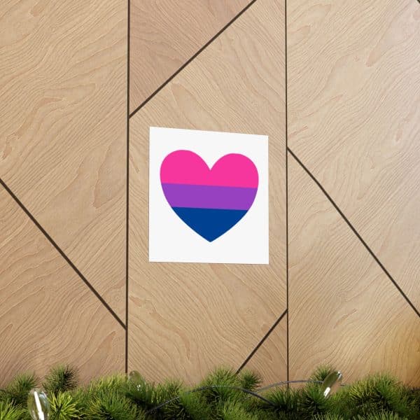 Bisexual Heart Matte Vertical Posters - Image 101