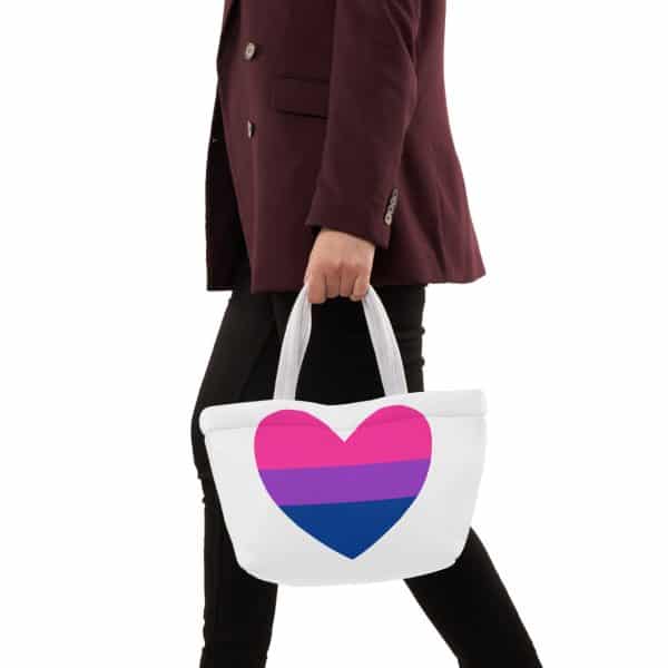 Bisexual Heart Lunch Bag - Image 12